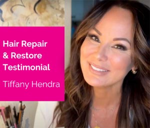 Real Housewives of Dallas Tiffany Hendra Loves Our Hair Repair!